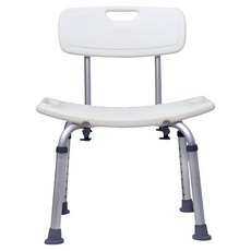 Lositera 老人高度可調防滑沐浴椅 57 x 42 x 70 cm, 1個, 白色