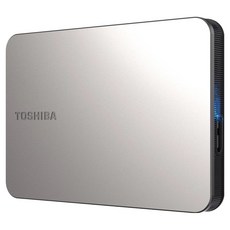 TOSHIBA 東芝 Canvio Flex X2外接式硬碟 USB3.2 2.5吋, 4TB, 鈦空銀