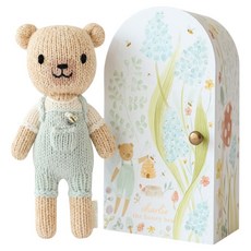 Cuddle&Kind Tiny Charlie 蜜糖熊手工安撫娃娃 + Tiny 禮物盒組, 1套, 混和色