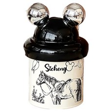 KODACHIEF 인테리어 보관 재떨이 9 x 14 cm, 실버 볼, 1개