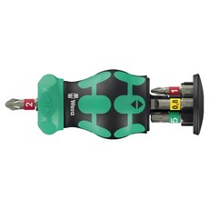 Wera Wera KK Stubby Magazin RA 1 短柄棘輪起子組 008891, 1套