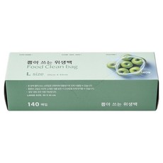 모던하우스 데일리 뽑아쓰는 위생백 30cm x 45cm, 대(L), 140개입, 1개