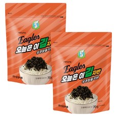 지도표성경 지도표 성경김 한화이글스 오늘은이김자반, 2개, 70g