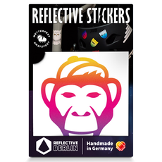 REFLECTIVE BERLIN 反光貼紙 Decal Monkey, 1個, 彩虹色