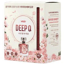Ilovebebe Deep Q 乾衣紙 魅力花束 正裝, 1個, 40入