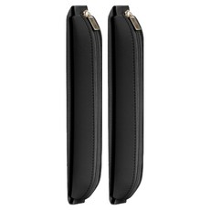 미소로운 애플펜슬 S펜 휴대용 펜케이스, 블랙, 2개