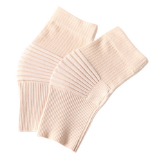 Yegrina 時尚高CP值護膝 2件組 長版 淺橘色, 1套