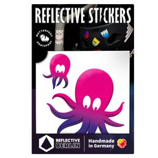 REFLECTIVE BERLIN 반사스티커 Decal Octopus, PURPLE, 1개