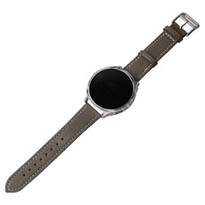 구스페리 시그니처 가죽 스트랩 20mm, 그레이브라운, 1개