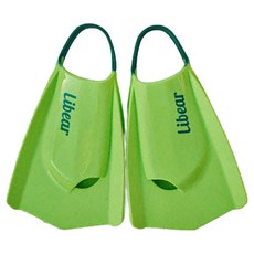 Libear Aqualix蛙鞋 短鰭 自由潛水浮潛, 綠色+深綠色