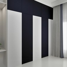 KOTI 日安生活 莫蘭迪色膚感膜防水防油自黏壁紙牆貼廚房壁貼家具貼紙, 月牙黑