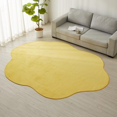 블레딕홈 하이픈 부드러운 사계절 워셔블 발수코팅 비정형 러그