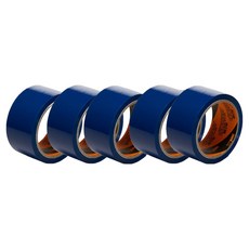 Sinil Tape 彩色封箱膠帶 48mm x 40m, 5個, 藍色