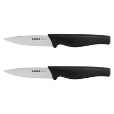 DORCO 多可樂客 鋒利水果刀, 2個, 黑色