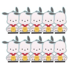 Sanrio 三麗鷗 角色帕恰狗便條紙, 10個, 70張, 混合顏色