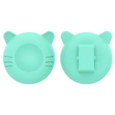 KODACHIEF 반려동물 에어태그 고양이 케이스, 캣 민트, 2개