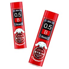 산리오 시나모롤 펜텔 아인슈타인 샤프심 B, 0.5mm, 2개