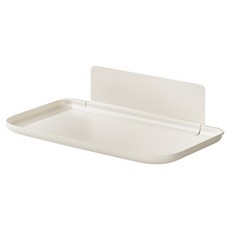 免鑽孔壁掛式置物架, 1個, 單一顏色