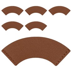 웰롯 미니 북마크 B 4.9 X 4.9 cm, 브라운, 6개
