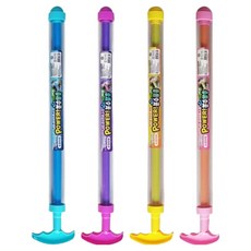 Happy Eye Power噴水煙花水泵水槍 4種組 大型 39cm, 1套, 紫色、藍色、黃色、粉色