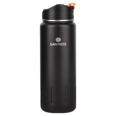 산테코 코트카 보온보냉병, 카본블랙, 1개, 710ml