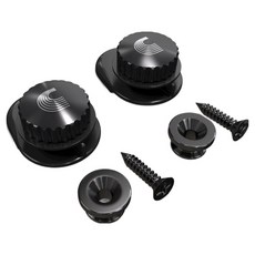 D'Addario 吉他背帶 黑色 397211 PW-SLS-01 套組, 1套