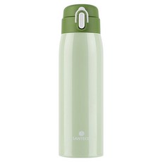 SANTECO Pottery316 單鍵隨行杯, 1個, 鼠尾草綠, 480ml