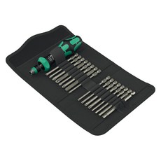 Wera KK 60 RA R 1 多合一棘輪起子頭螺絲起子組 051530, 1套