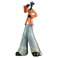 Ez2mk IT170 Creative 音樂樂團層架櫥櫃室內裝飾歌手, 混合色