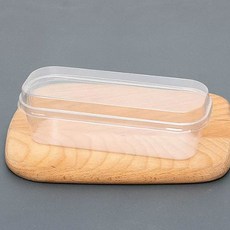 韓國 REDCAT 長型圓頂提拉米蘇瓶裝蛋糕PET盒 300ml, 50個, 1套