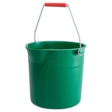 트러스트 철손 원형 버켓 10L, 초록, 1개