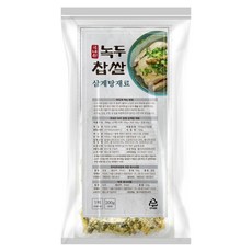 自然草 綠豆糯米蔘雞湯材料, 200g, 1個