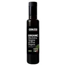 GRASSI 이탈리아 유기농 엑스트라 버진 올리브오일, 250ml, 1개