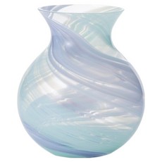 津輕 花露滴花瓶, 淡藍色