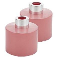 루네온 깔끔한 디퓨저 용기, 분홍색, 2개, 120ml