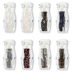 Funny Nail Pixie 美甲鑽飾8件組, 1個, 混合色