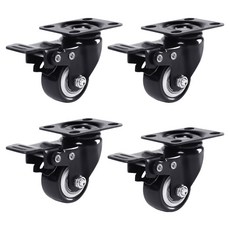 T-REX CASTER 多用途PU煞車輪, 4個