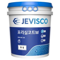 제비스코 포리실코트W, 1개, 3.7L, 투명