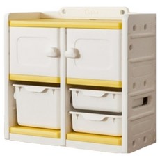 lilikoko 哩哩摳摳 2號收納架 組合2, 2層, 琥珀黃