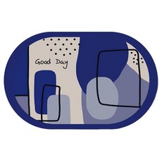 헬로젬 블루무드 감성 규조토 발매트, 굿데이 시티, 1개