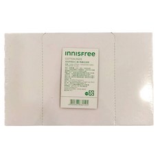 INNISFREE 台灣公司貨 妝自然美妝工具 棉質化妝棉, 白色 無味, 80片