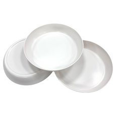 TRENY 通用花盆底盤 17.5cm, 白色, 3個