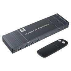 Coms DP KVM 切換器 選擇器 8K 60Hz, OU141, 1個