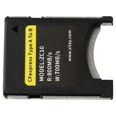 지테이 CFexpress Type A to Type B 변환 어댑터, 혼합색상, 1개, CS08