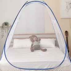 Lovingfamily 戀家 雙開門蒙古包蚊帳, 白色