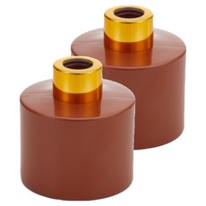 루네온 깔끔한 디퓨저 용기, 갈색, 2개, 120ml
