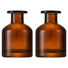 루네온 모던 디퓨저 용기, 갈색, 2개, 100ml
