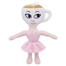 I'CLE 義大利Brainrot人氣公仔相容娃娃, 1個, 30cm, 芭蕾莉娜 卡布奇娜