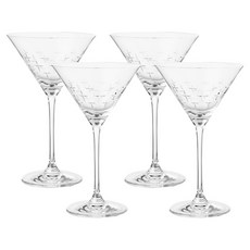 DEGRENNE Newport Twist 馬丁尼酒杯禮盒 210ml, 4個