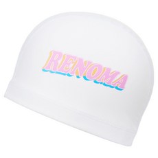 레노마 레트로 텍스트 PU 수모 RO-RC2F002, 화이트, 1개